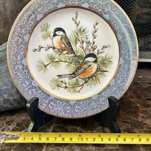 Decorative Chickadee Plate